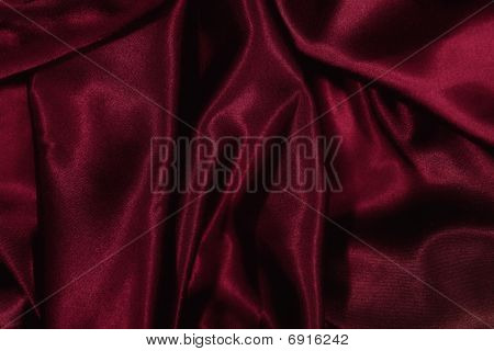 Tekstur af Bourgogne Satin silke