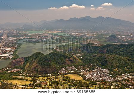 Landscape of Barra da Tijuca, Rio de Janeiro