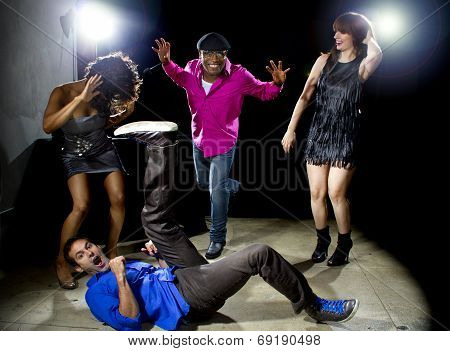 Funky White Boy Dancing