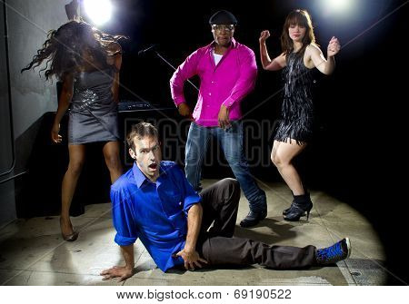 Funky White Boy Dancing