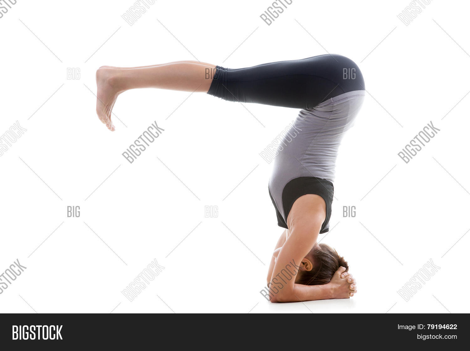 Pose Shirshasana Image & Photo (Free Trial) Bigstock