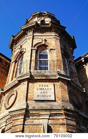 Old library building, Lichfield.