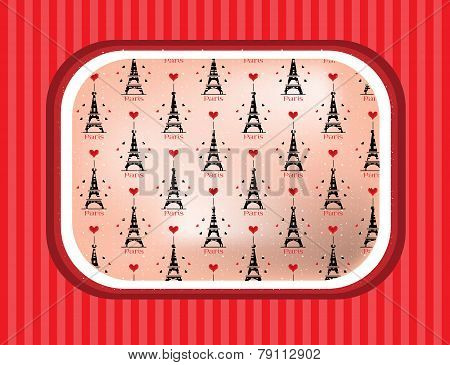 Black Eiffel tower