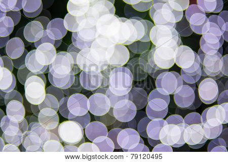 defocused light blur
