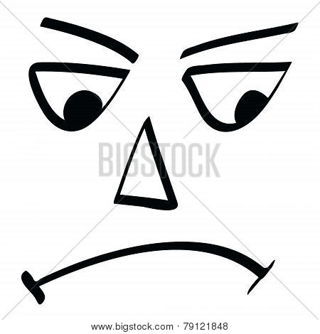 face funny and bad