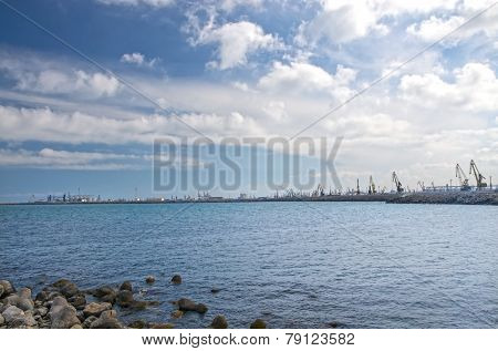 Shipyard In Constanta