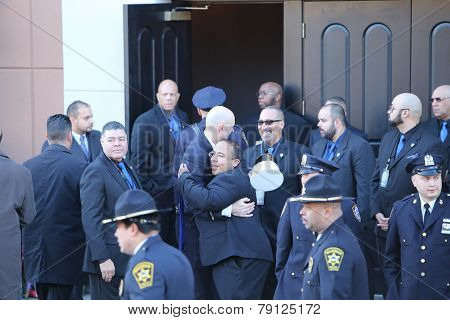 Embrace outside Christ Tabernacle Church