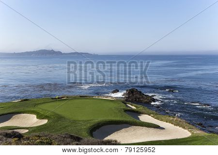 Pebble Beach golf course, Monterey, California, USA