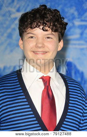 LOS ANGELES - NOV 19: Aedin Mincks at the premiere of Walt Disney Animation Studios' 'Frozen' at the El Capitan Theater on November 19, 2013 in Los Angeles, CA
