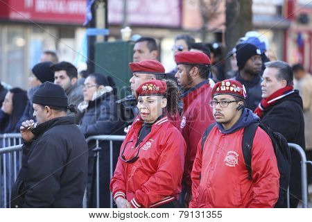 Guardian Angels pay respects