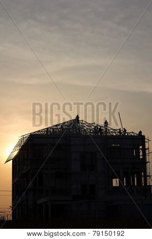 worker at site