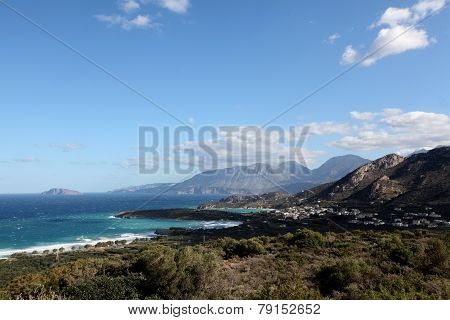 Stormy Day In Mirabello Bay, Northern Crete