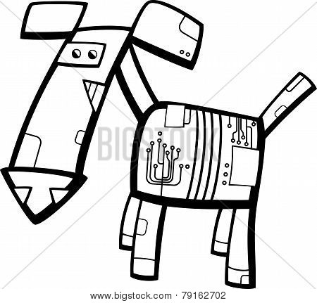 Robot Dog Cartoon Vector & Photo (Free Trial) | Bigstock