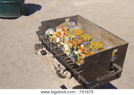 Vegetariano para churrasco