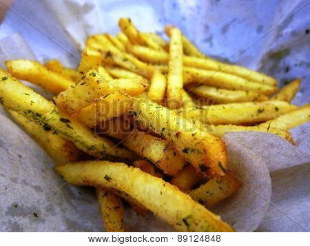 Potatoes fried