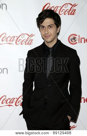 LAS VEGAS - APR 23:  Nat Wolff at the CinemaCon Big Screen Achievement Awards at the Caesars Palace on April 23, 2015 in Las Vegas, NV