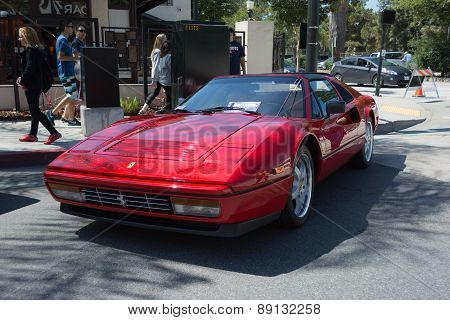 Ferrari Testarossa Car On Display