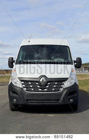 White New Renault Master Van