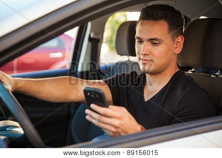 Reckless Driver Texting