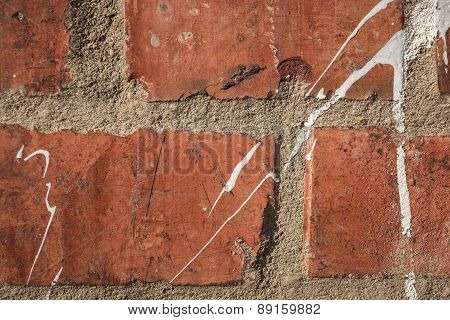 Brick Wall Closeup