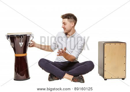 Man Chose Djembe