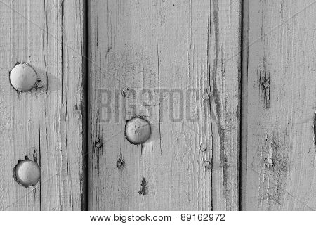 White Wood Fence Wall