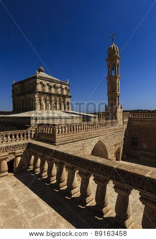Virgin Mary Syrian Church Near Mardin