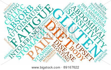 Gluten Word Cloud