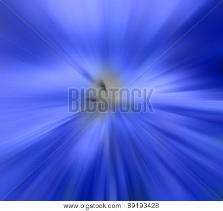 Starburst Blue Abstract Background