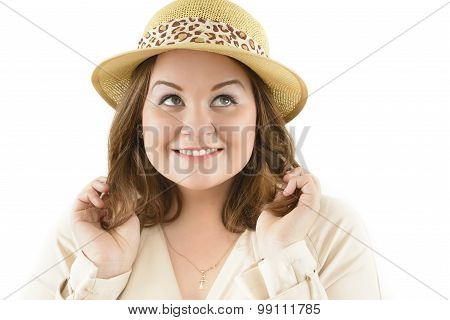 Smiling Fat Woman