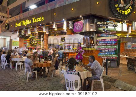 Taco Restaurant In Cancun