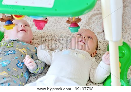 Babies With Toy
