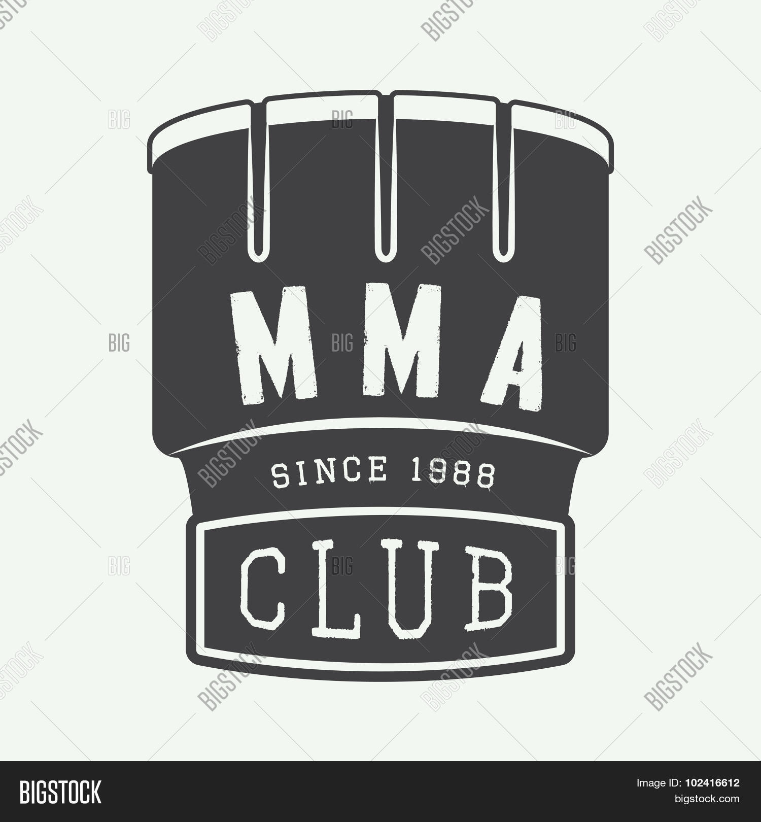 Vintage Mixed Martial Vector &amp; Photo (Free Trial) Bigstock