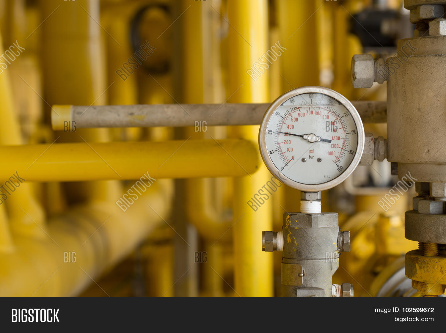 Pressure Gauge Oil Gas Image & Photo (Free Trial) Bigstock