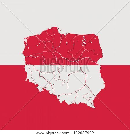 Map Of Poland.