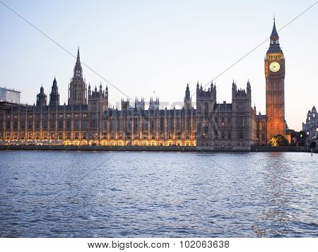 Houses Of Parliament In London