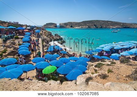 Blue Lagoon Parasols