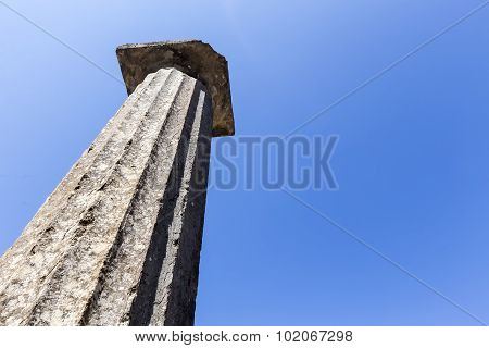 Palaestra Monument (3Rd Cent. B.c.) In Olympia, Greece
