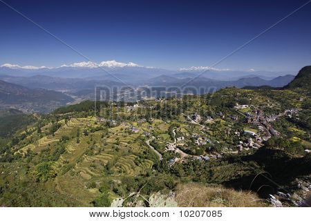 Bandipur mountain views.
