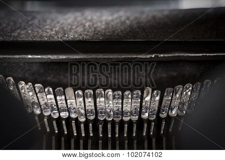 Typewriter Typebars