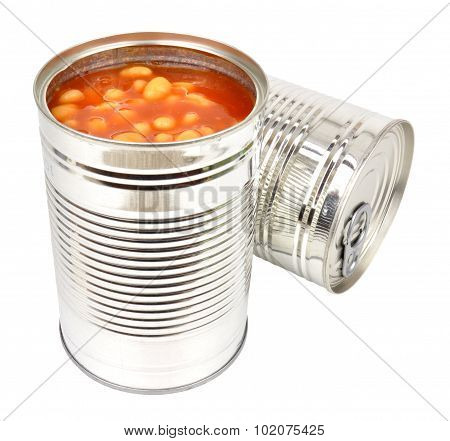Two Tins Of Baked Beans