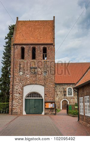St. Johannes Church In The Center Of Wiefelstede