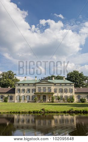 Front Of The Rastede Castle In Lower Saxony