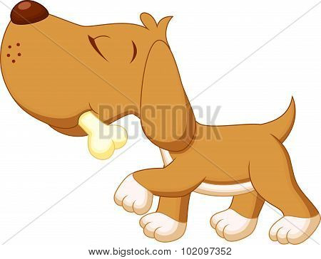 Cute dog cartoon