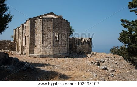 Ruins Of An Abandoned Orthodox Christian Church