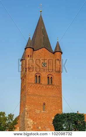 Tower Of The Sankt Petri Church In Westerstede