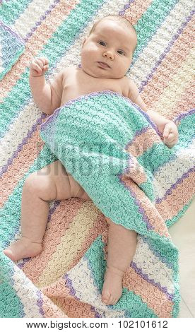 Baby In A Baby Bed