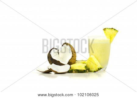 Pina colada smoothie