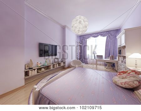 Bedroom In Classic Style