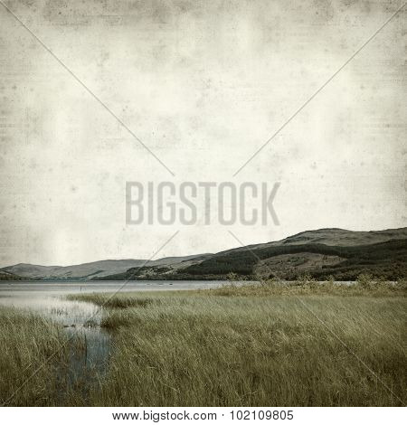 Textured Old Paper Background With